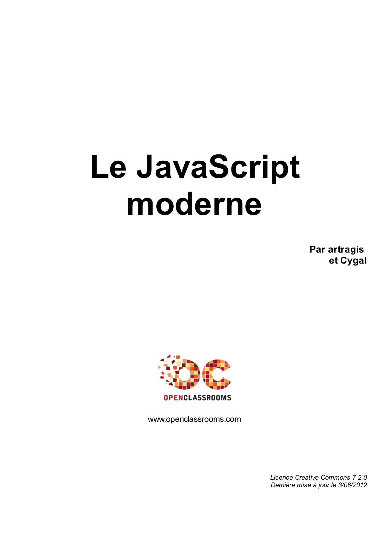 Le JavaScript moderne