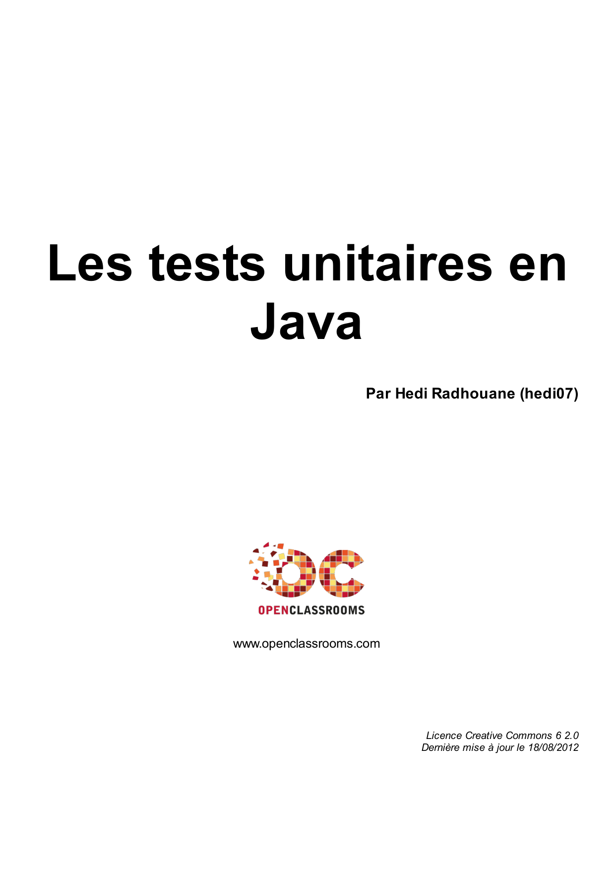 Les tests unitaires en Java